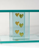 Gold Heart Cake Stand   --SOLD--