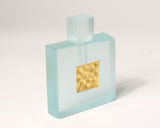 Gold Frosted Nugget Perfume Bottle --SOLD--