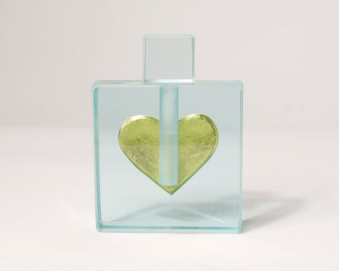 Gold Heart Perfume Bottle --SOLD--