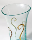 Gold and Silver Fern Vase