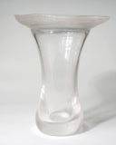 Clear Cast Drop Vase