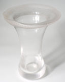 Clear Cast Drop Vase