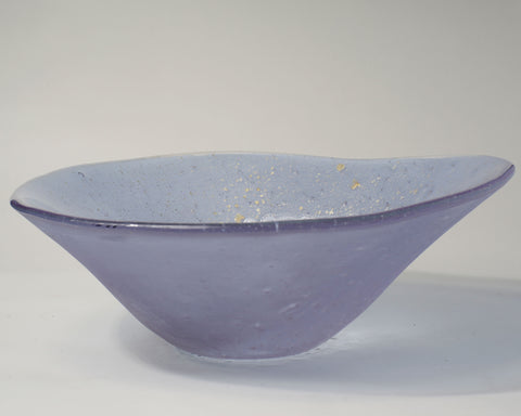 Lavender Asymetrical Bowl