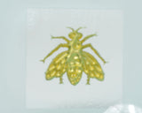 Gold Frosted Bee Charm Dish
