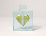 Gold Heart Perfume Bottle --Sold--