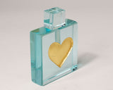 Gold Heart Perfume Bottle --SOLD--